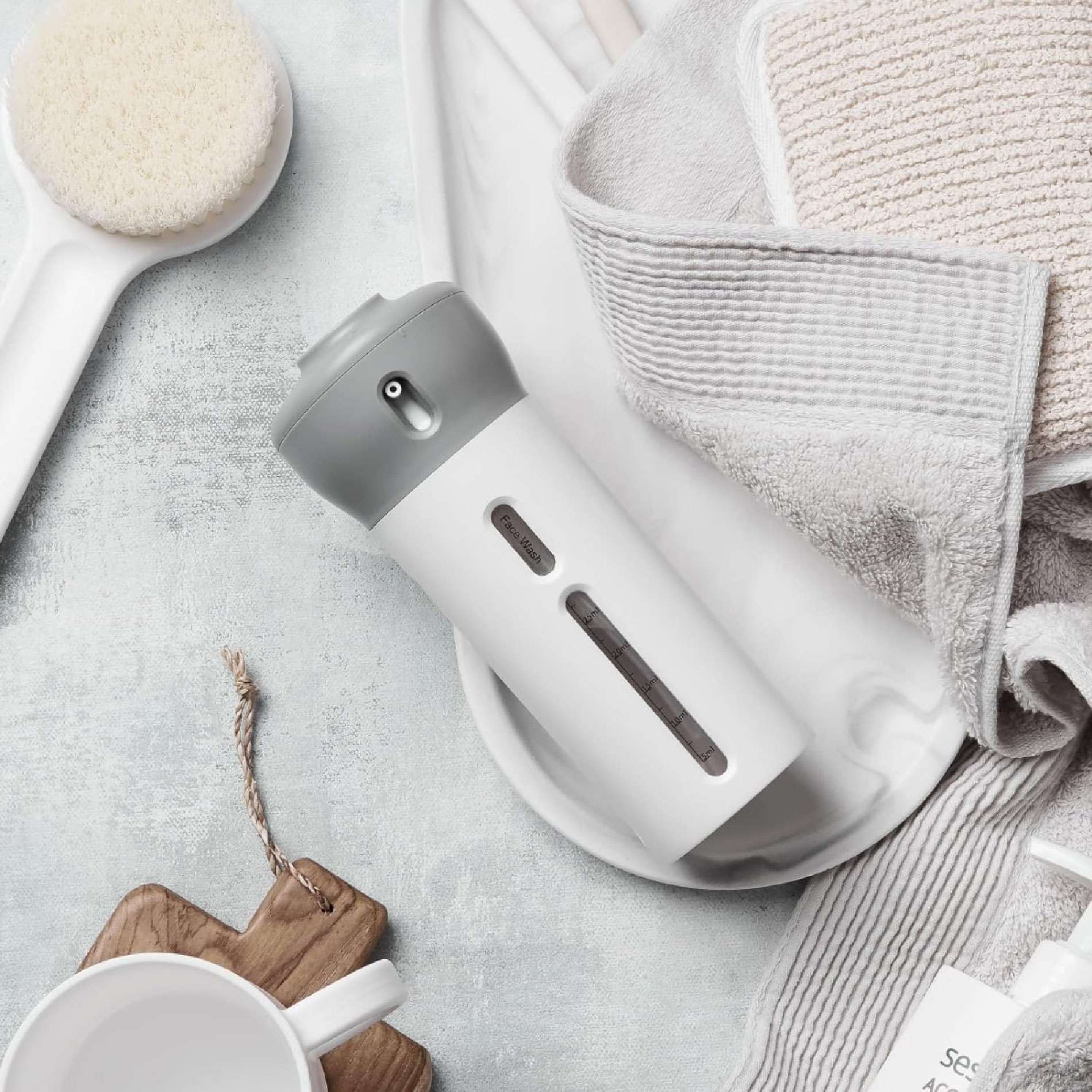 Miniatura 5 de DISPENSADOR 4 DIVISIONES LIQUIDOS JABON